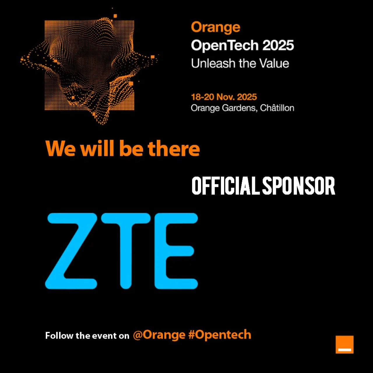 ZTE, Yenilikçi Teknolojileriyle Orange OpenTech 2025'te