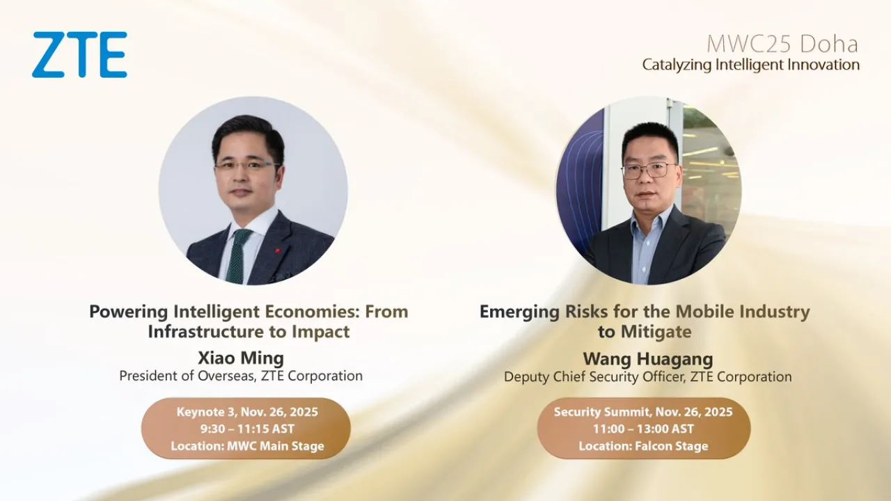 ZTE, MWC25 Doha'da 5G, Yapay Zeka ve Siber Güvenlik Gündemini Belirleyecek