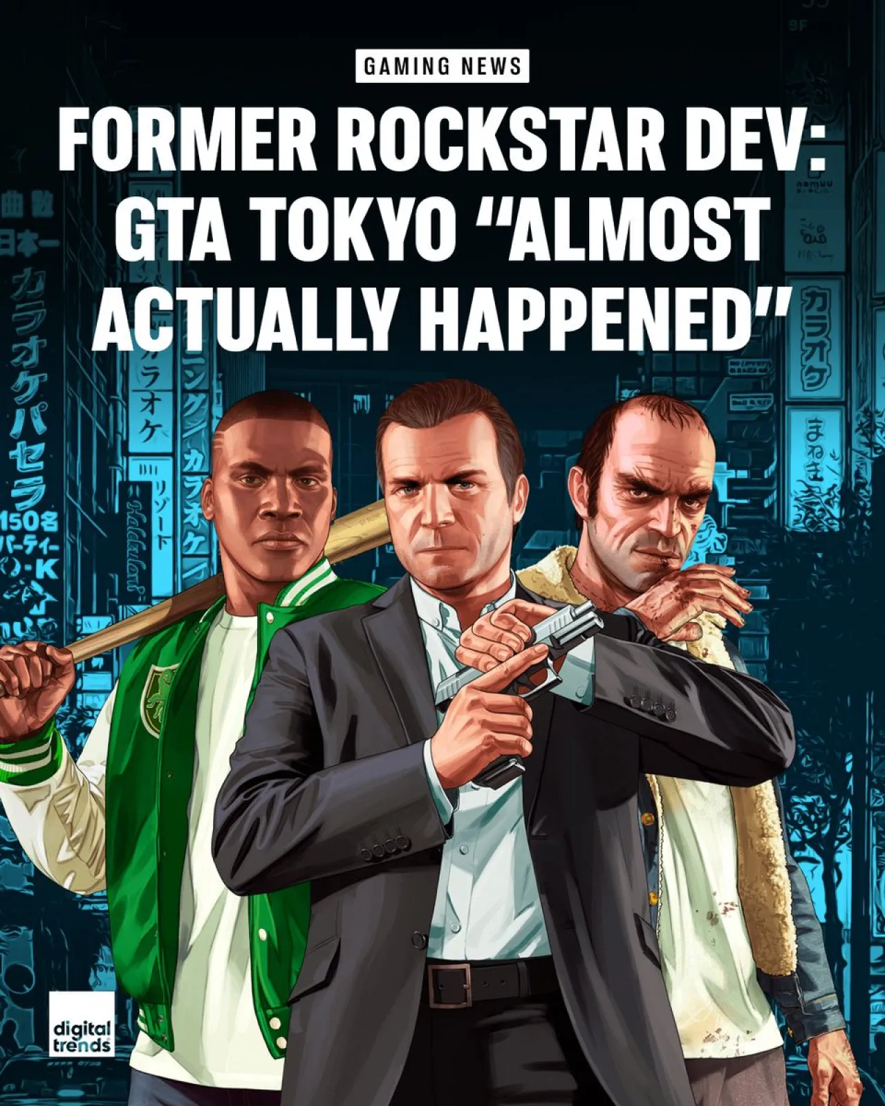 Rockstar Games, Tokyo'da Geçen Bir Grand Theft Auto Oyunu Geliştirmeyi Düşünmüş