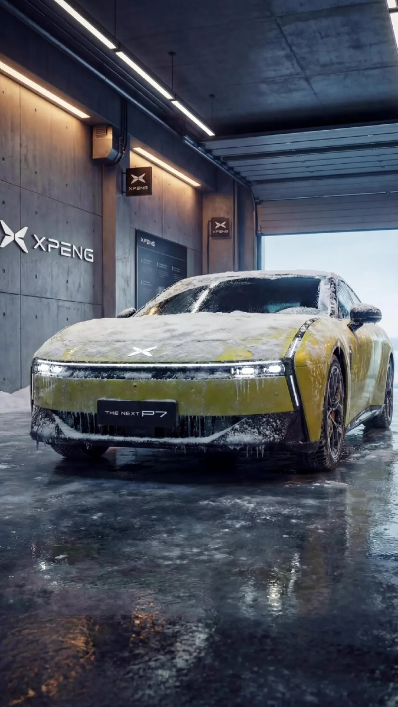 XPENG P7, Kış Koşullarında Üstün Performans Sergiliyor