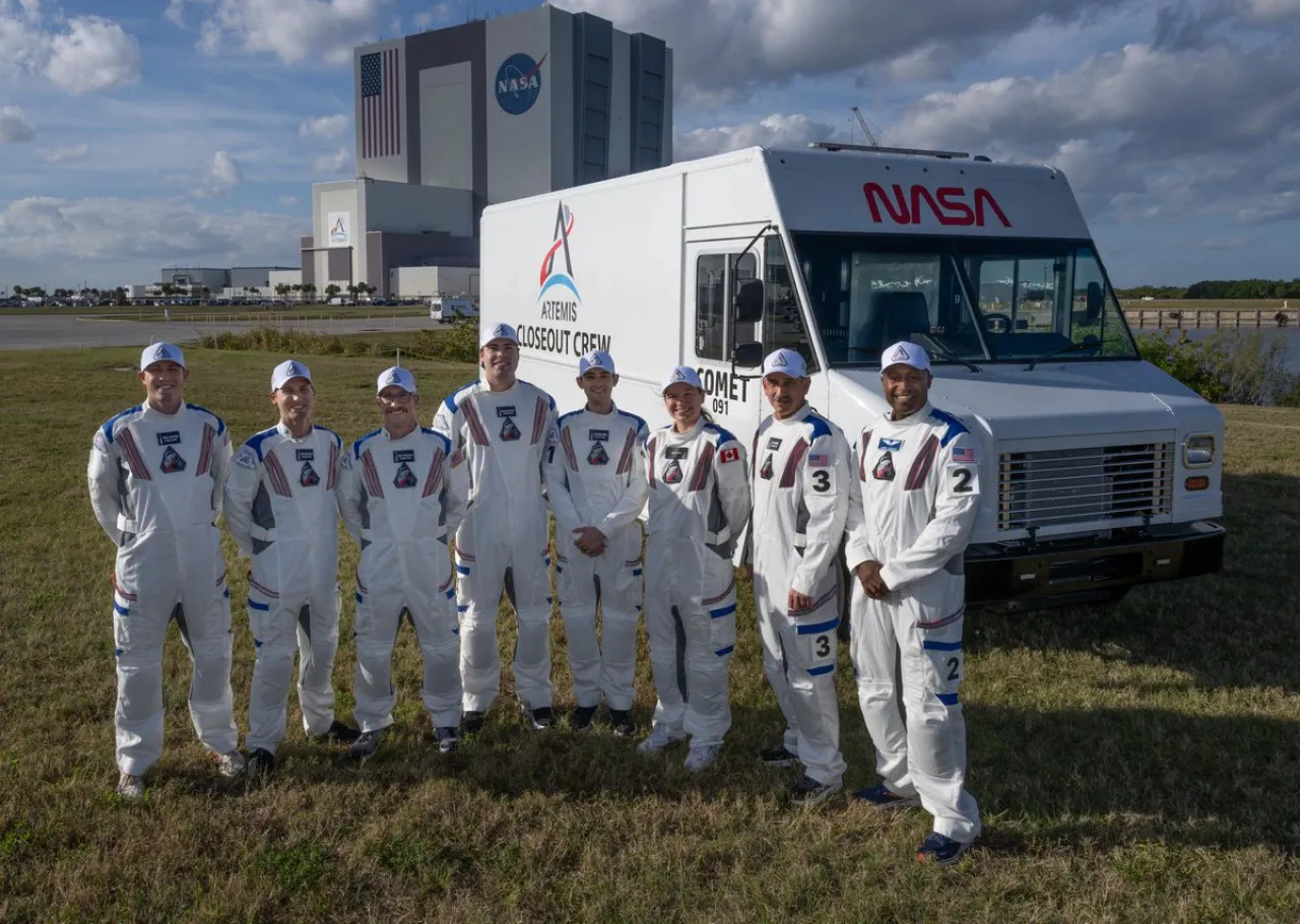 NASA'nın Artemis II Mürettebatı Ay Yolculuğuna Hazırlanıyor