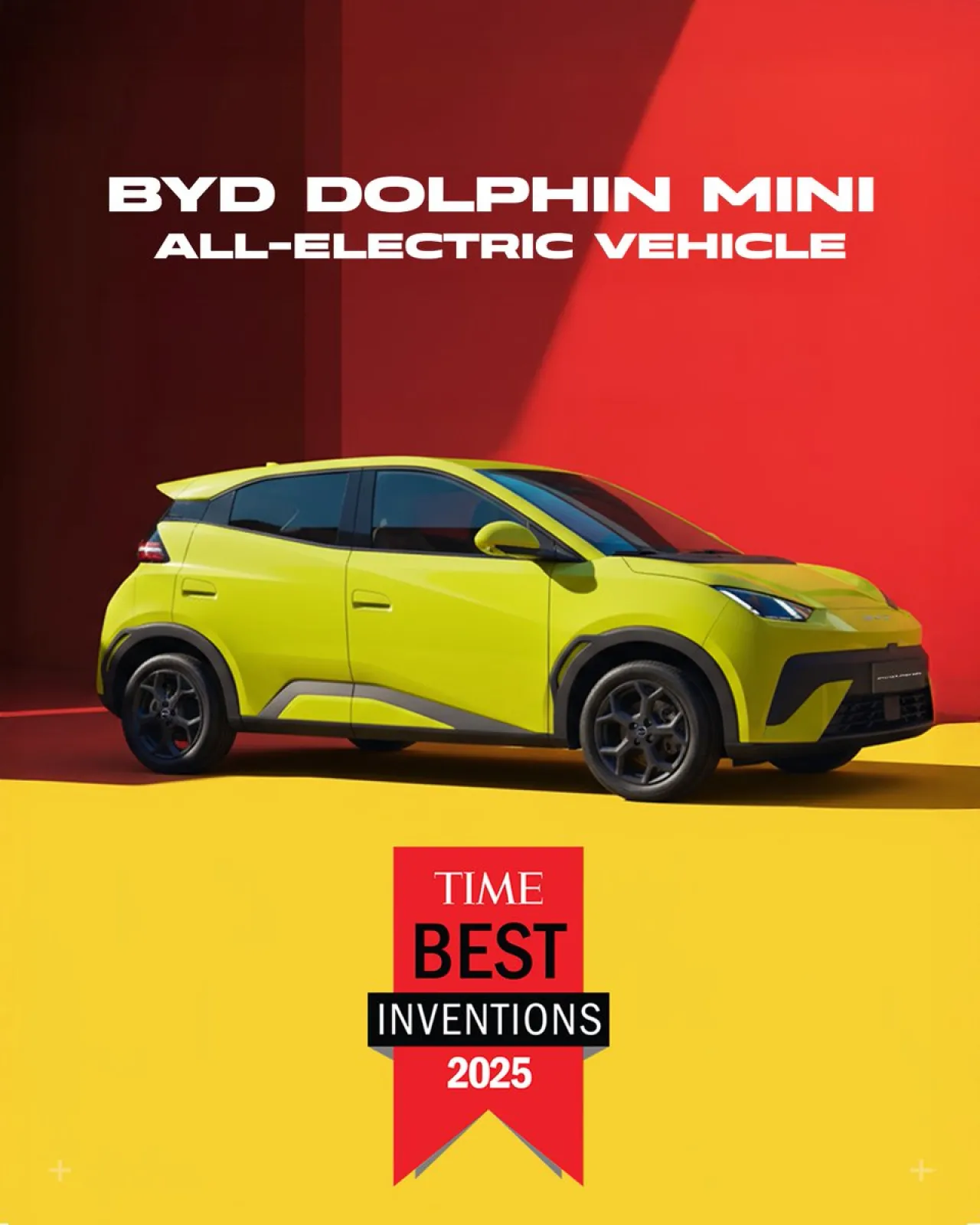 BYD Dolphin Mini, TIME Dergisi'nin 2025'in En İyi Buluşları Listesinde