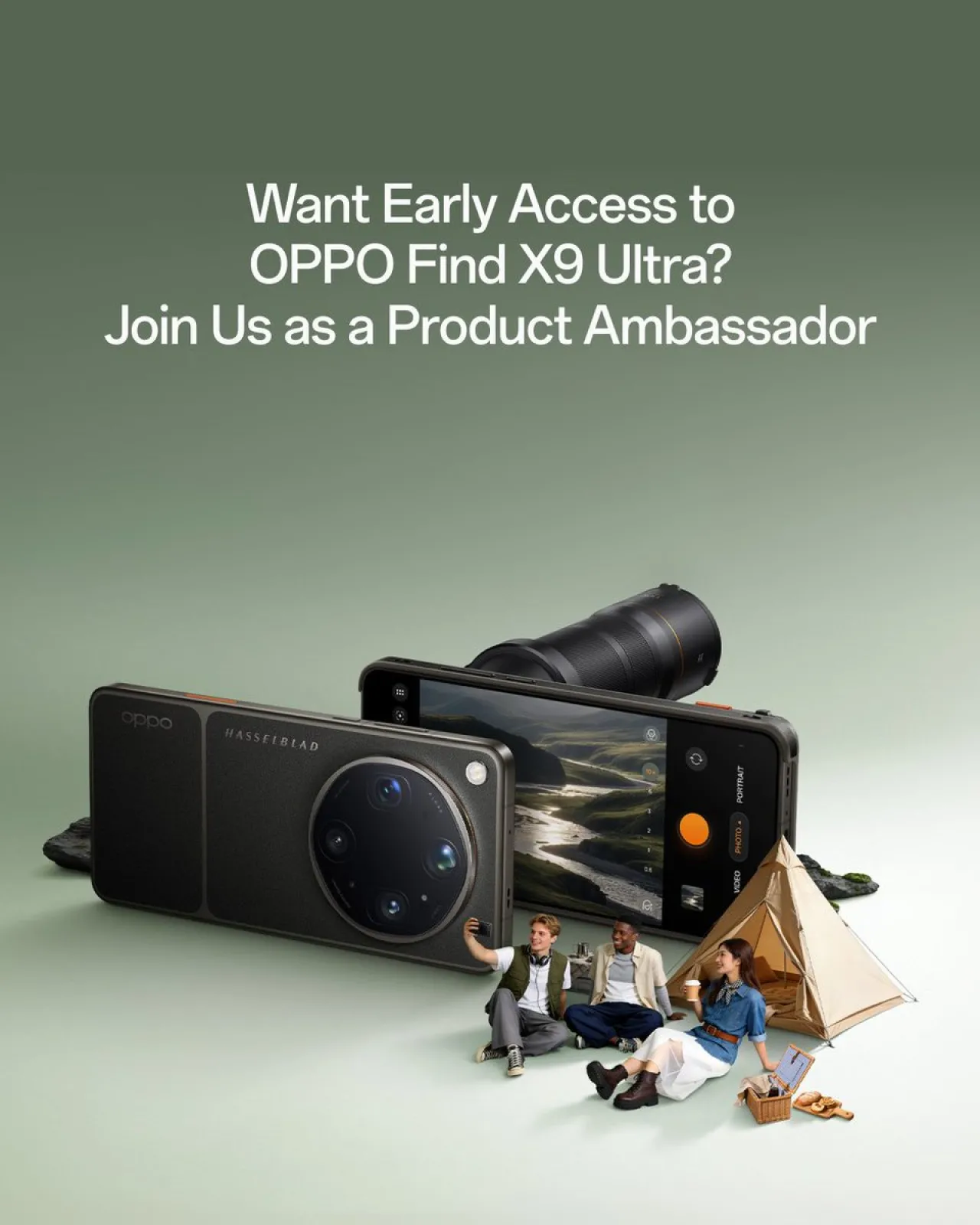OPPO Find X9 Ultra İçin OPPOAmbassadors Başvuruları Açıldı