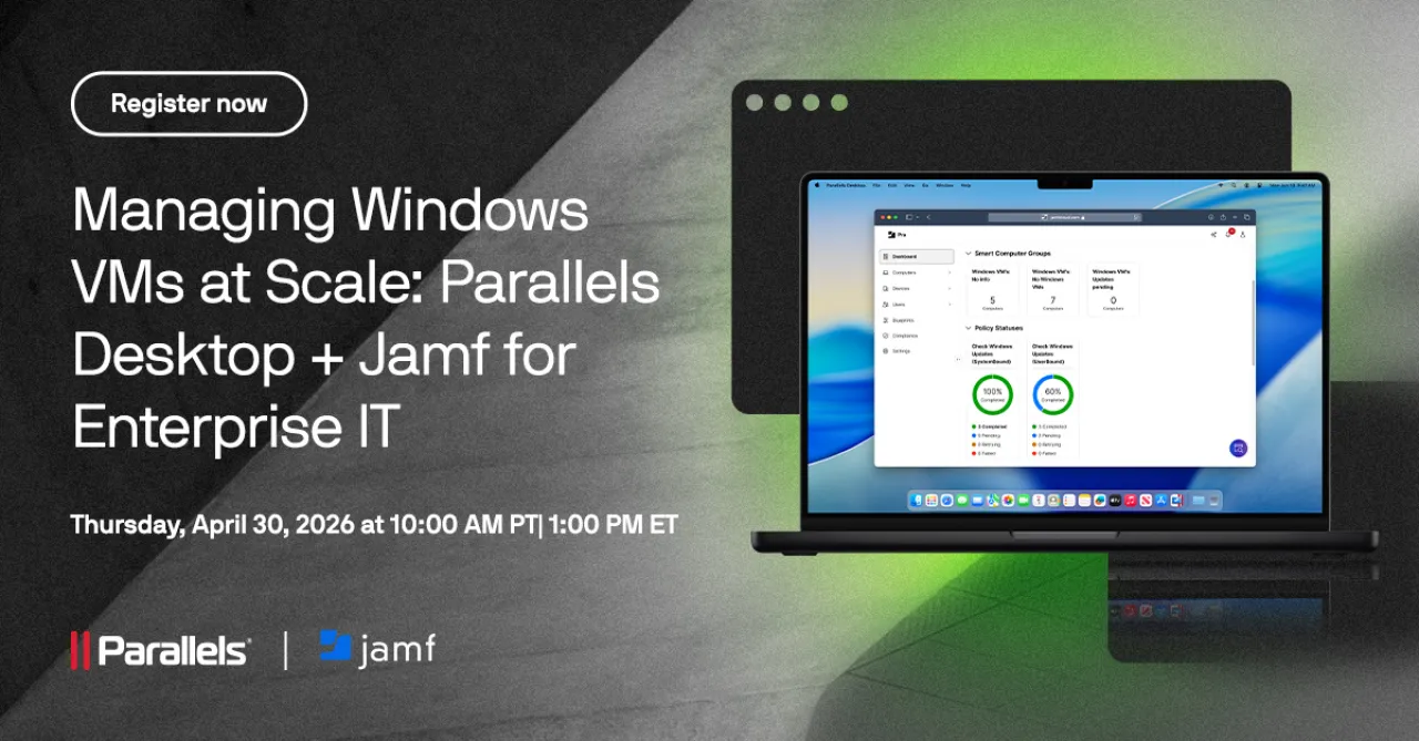 Parallels ve Jamf, Kurumsal Windows VM Yönetimini Kolaylaştırıyor