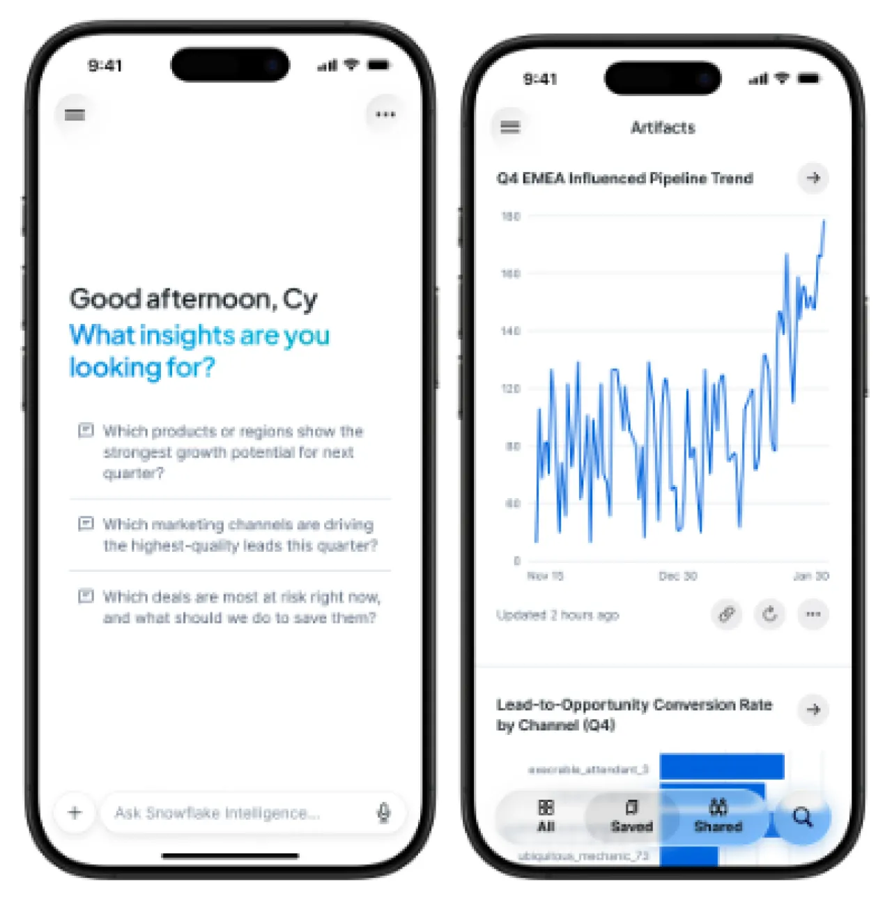 Snowflake iOS Uygulaması Public Preview Aşamasında: Her Yerden Veri Erişimi