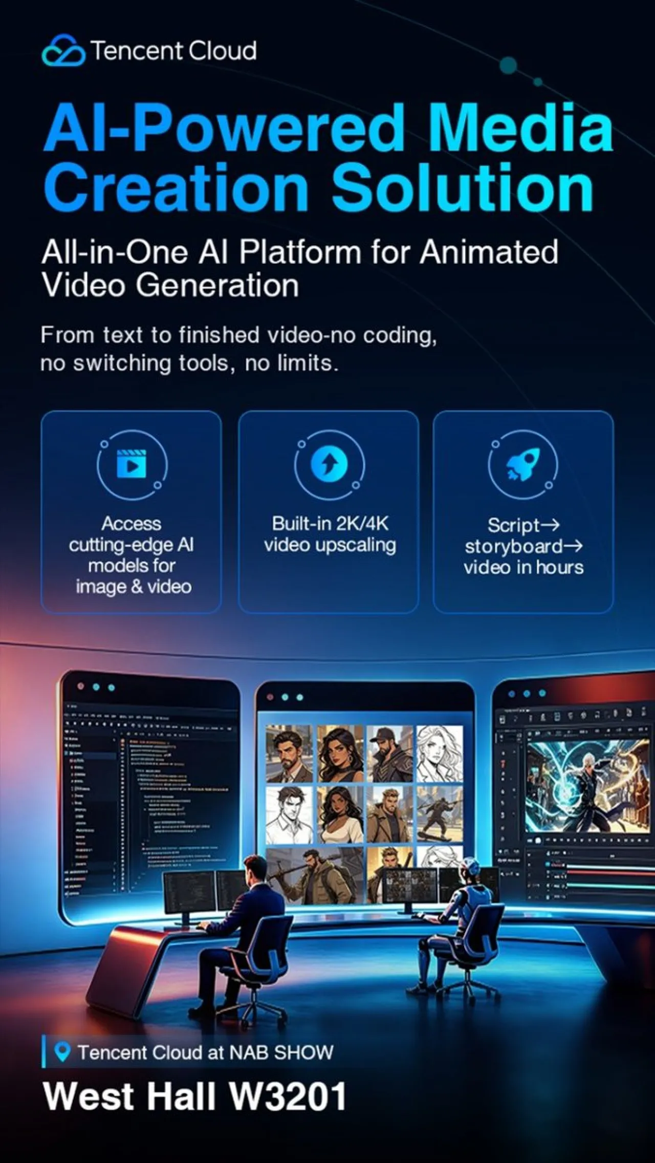 Tencent Cloud, NAB Show 2026'da AI Animasyon Platformunu Tanıtıyor