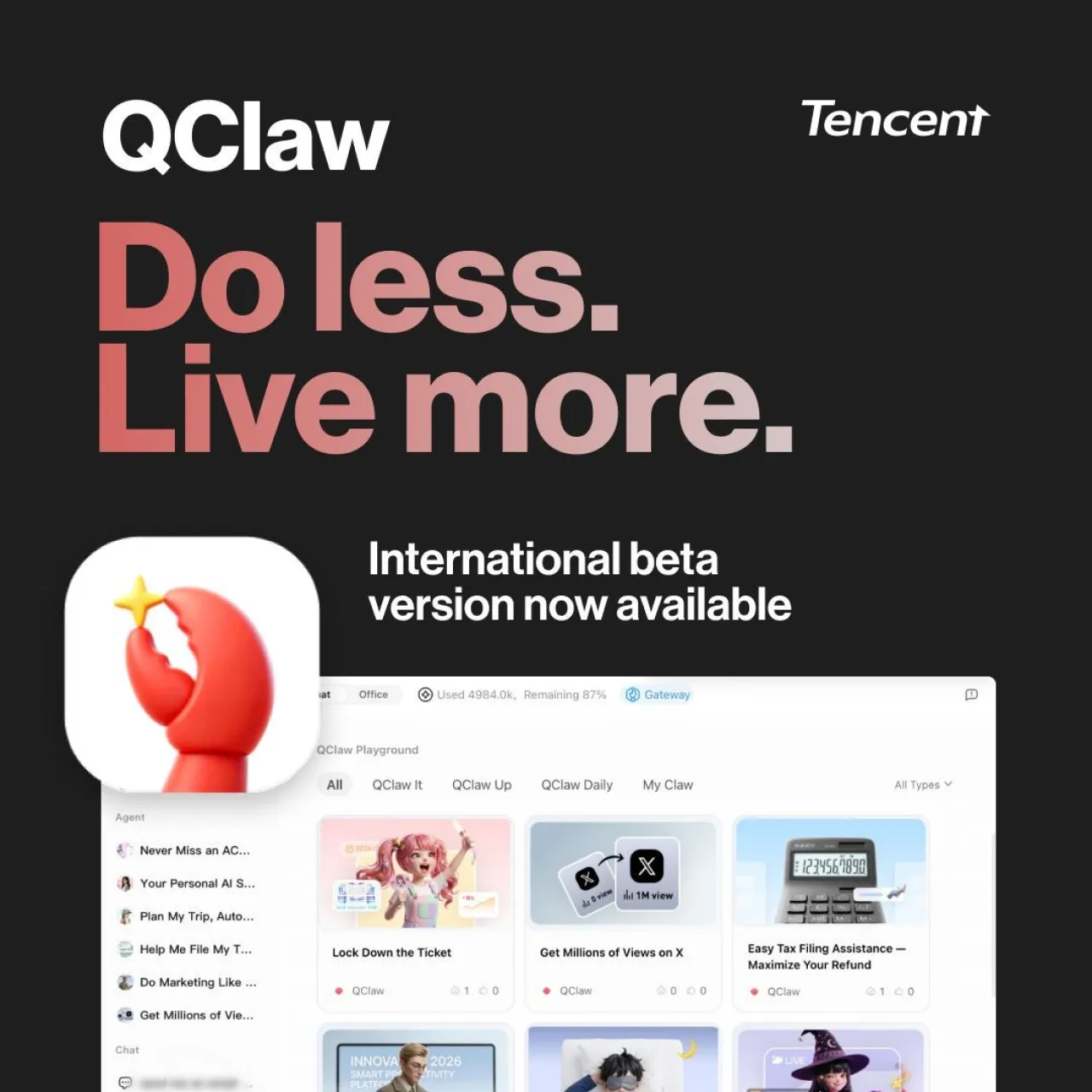 Tencent QClaw'ı Küresel Ölçekte Sundu: 3 Dakikada Kurulum