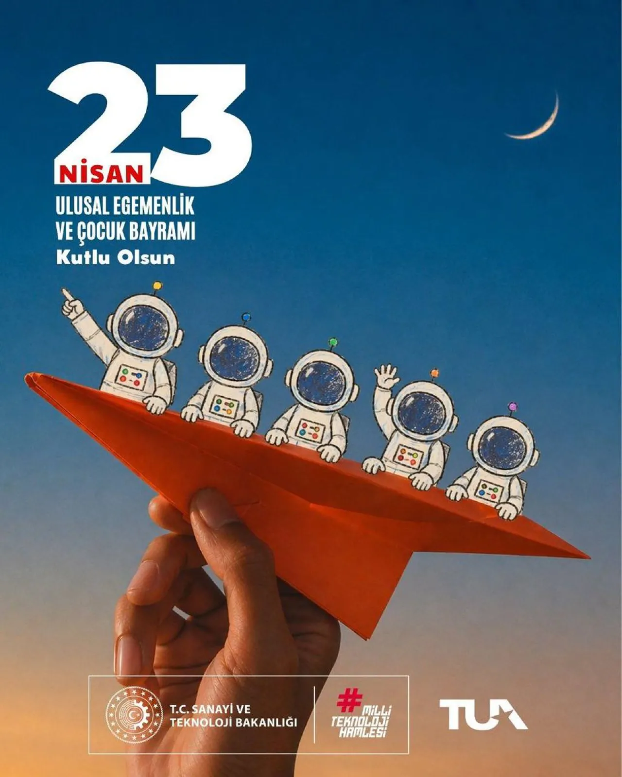 23 Nisan'da Çocukların Dünyayı Yeniden Başlatma Gücü Vurgulandı