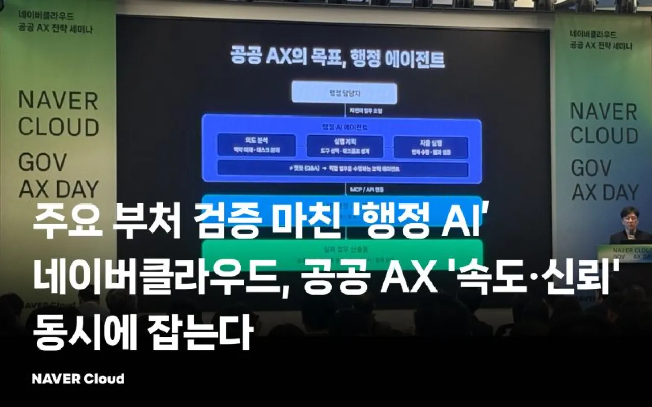Naver Cloud Sejong'da Kamu AI Dönüşüm Stratejisi Paylaştı