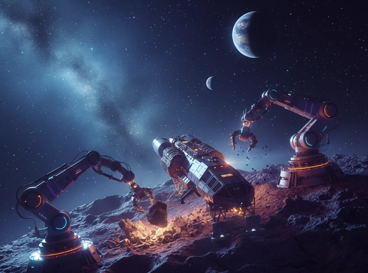 Verileriniz Uzayda Saklanacak: Asteroit Madenciliği ve 5D Kristal Depolama Devrimi