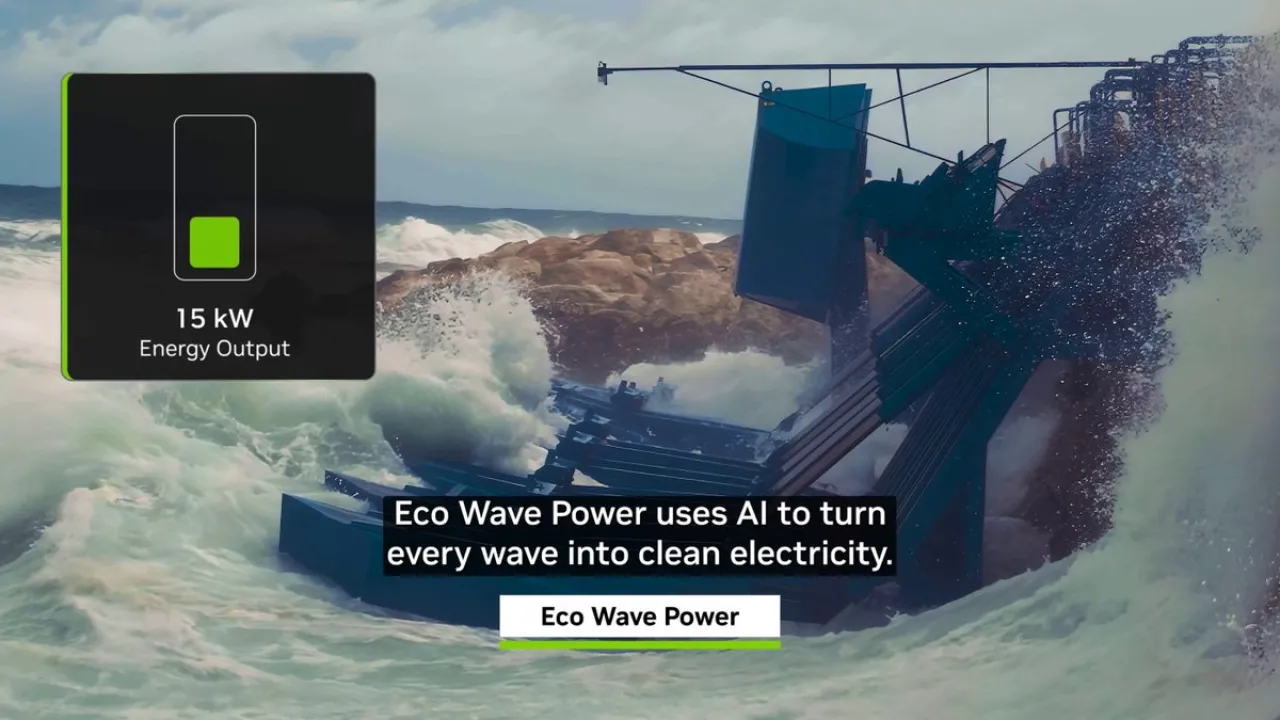 Eco Wave Power, Nvidia AI ile Dalga Enerjisinde Devrim Yapıyor