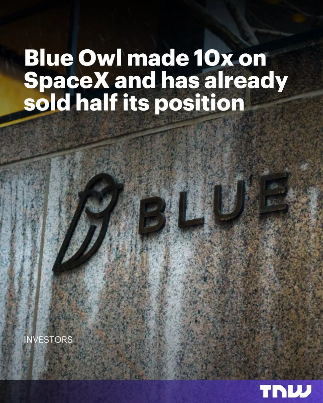 Blue Owl, SpaceX Yatırımında 10 Kat Getiri Elde Etti